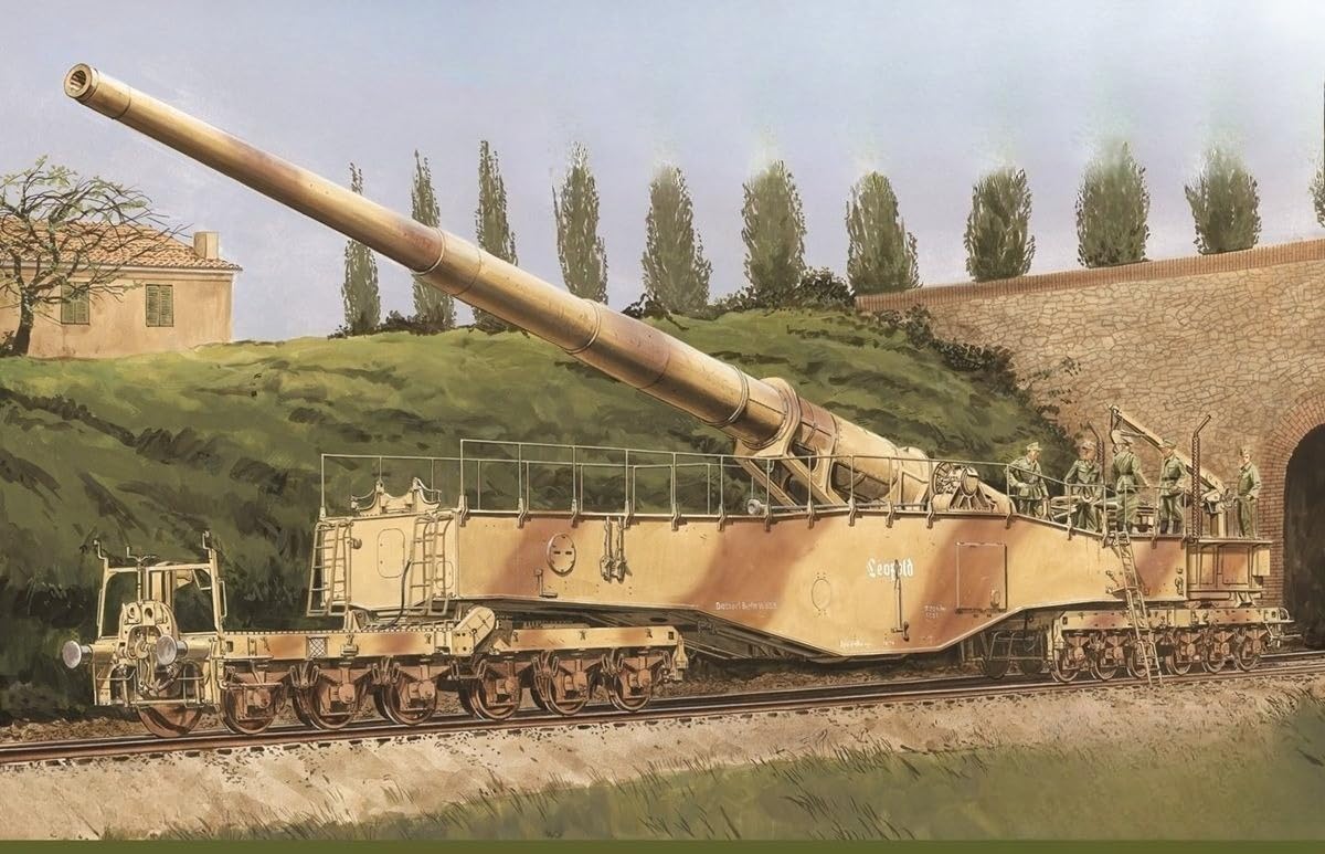 Amazon | 1/35 6200 ドイツ鉄道砲 28cm K5(E) 『レオポルト』 新